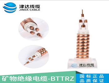 國標礦物絕緣防火電力電纜 耐油耐磨耐腐蝕特種電纜型號 BTTRZ